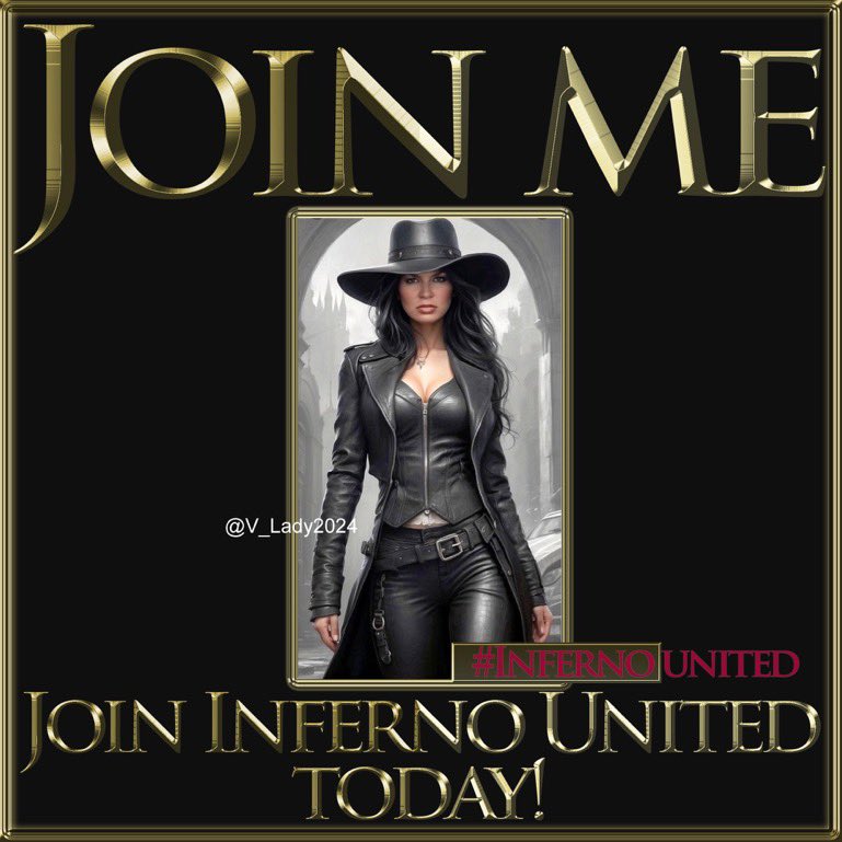 I am delighted to invite you on behalf of Inferno United to become a member of the best team on X ..Wait no longer! Dm me today and become part of our team ! We look forward to welcoming you as @j0ker937 @V_Lady2024 @girlnamed_Seth @jimlibertarian @Niknakgirl23