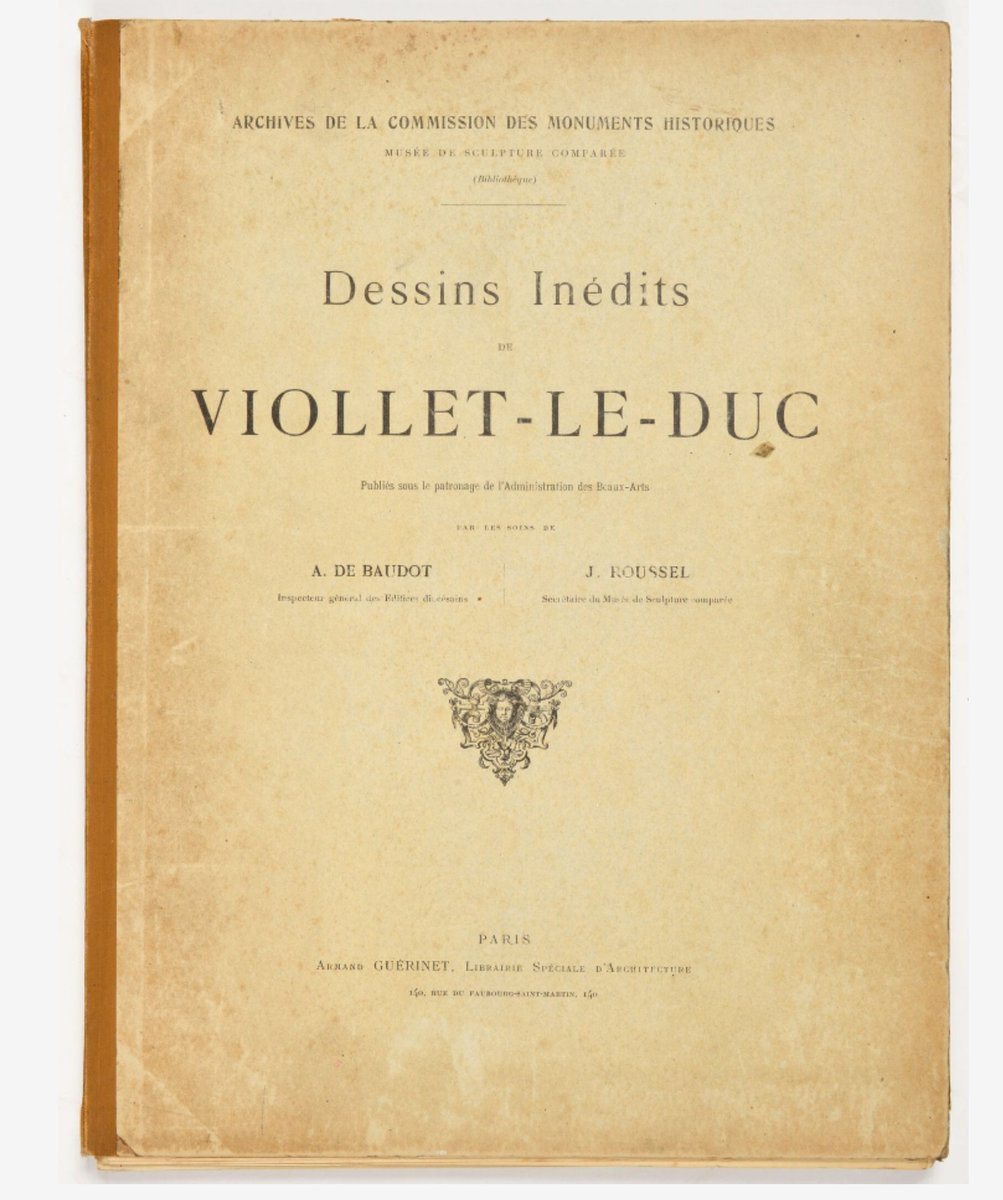 Calling all Architectural Historians! @BeaussantL will #auction the library of Bernard Fonquernie (1934-2023), chief architect & inspector of the French Monuments Historiques. Among the highlights is a manuscript by Vauban. Learn more tinyurl.com/yc352259 #architecture