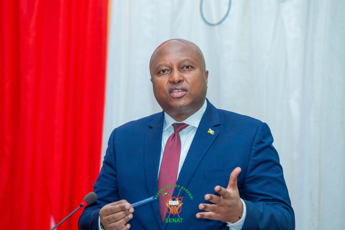 Dans une séance plénière dirigée par le Président du @burundi_senat, Très @HonSinzohagera, les sénateurs viennent d’adopter unanimement le projet de loi portant ratification par la République du #Burundi de l’accord général de coopération entre le Gouvernement du Burundi et le