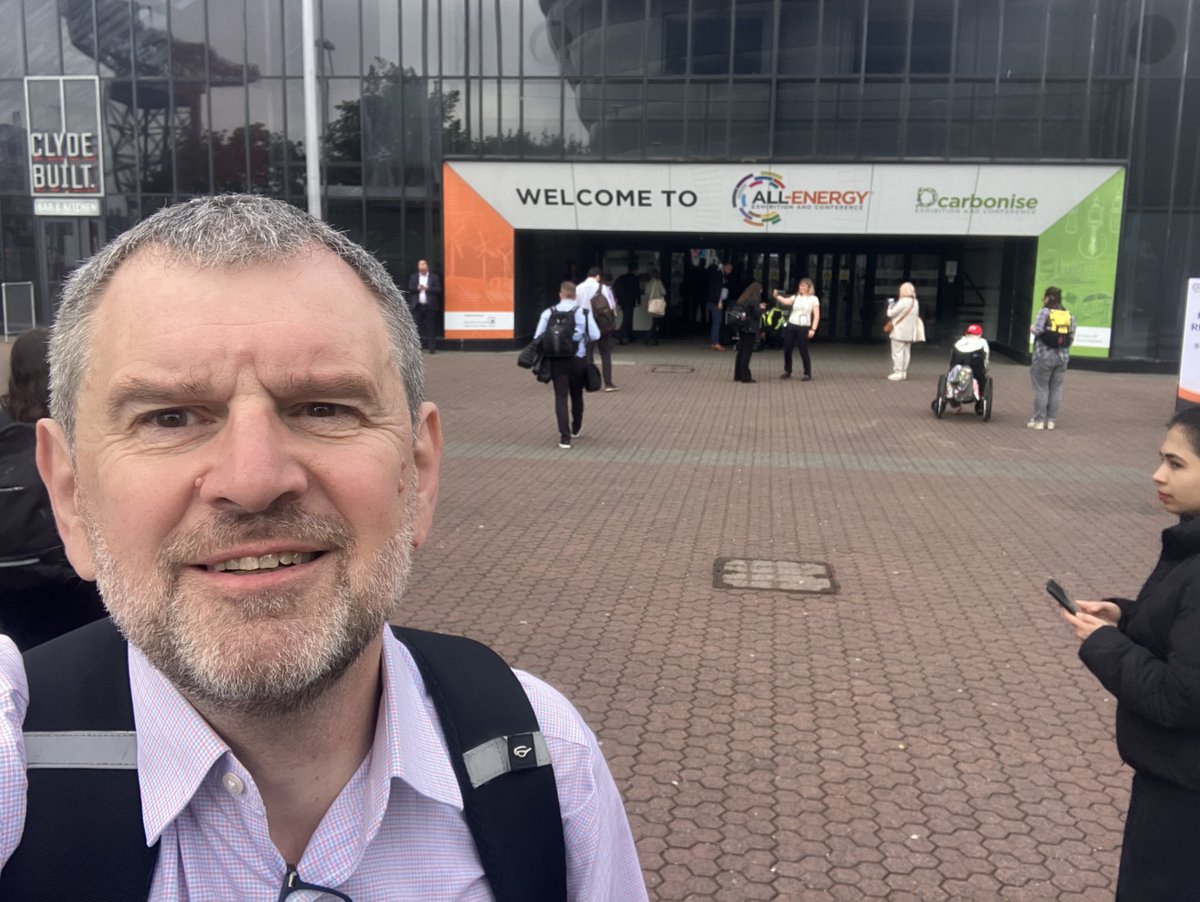 David and James are at <a href="/AllEnergy/">All-Energy</a> in Glasgow today and tomorrow - meeting with folk and exploring current insights and technologies in the renewable energy sector.  

Are you going to be there? Drop us a message and let's get coffee 🤝☕

#AllEnergy24