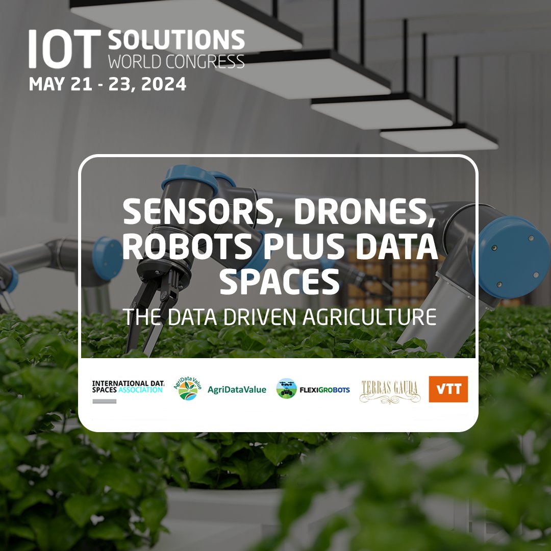 IOT Solutions World Congress (@iotswc) on Twitter photo #TESTBEDS 🍅🤖 Digital technologies revolutionize #agriculture: <a href="/FlexiGroBots/">FlexiGroBots</a> is the European research project aiming to redefine field management!🌾📊 @ids_association #smartfarming #dataflow #monitoring #IOTSWC24
Check them all out! 🔗 loom.ly/hka5FnM #TESTBEDS 🍅🤖 Digital technologies revolutionize #agriculture: <a href="/FlexiGroBots/">FlexiGroBots</a> is the European research project aiming to redefine field management!🌾📊 @ids_association #smartfarming #dataflow #monitoring #IOTSWC24
Check them all out! 🔗 loom.ly/hka5FnM