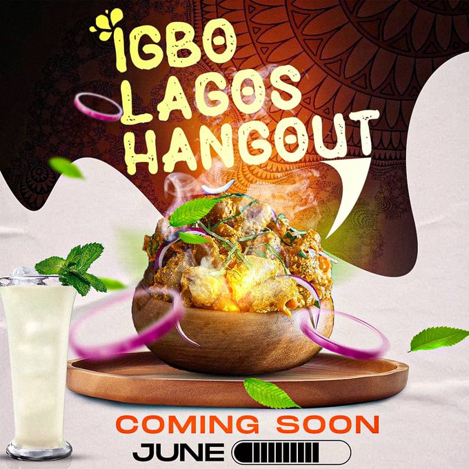 The Igbo culture is one I admire so much. I'm glad to be called an Igbo by blood(maternal side). 

#lagosigbohangout is an event you shouldn't miss in June if you love the Igbo culture as well.

I will be there and you should too.

igbo mara mma. Ndi igbo ekene m unu 😁