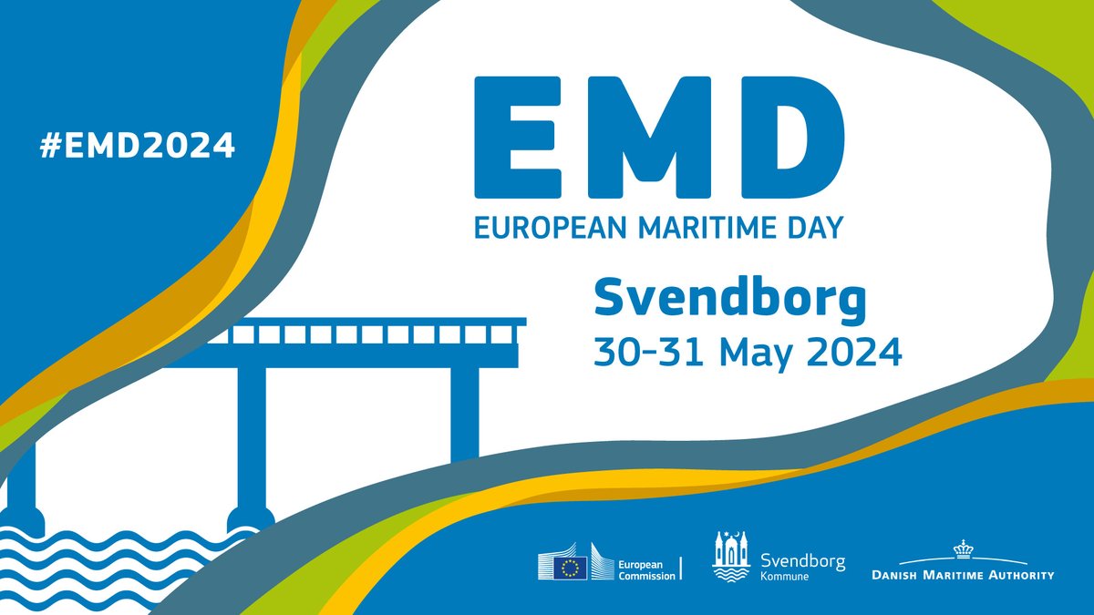 🌊 Final boarding call for #EMD2024! Don’t miss two action-packed days in Svendborg from 30-31st May discussing the latest in #blueeconomy & maritime innovation. Register here: 👉europa.eu/!nFgMhw