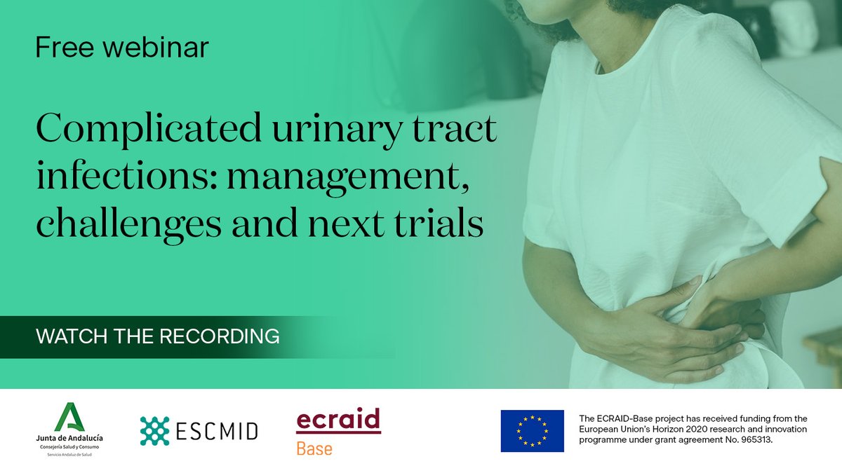 Learn about changing definitions, microbiological challenges & novel designs for randomised #clinicaltrials in complicated UTIs. With Angela Huttner, @ArjanaTambic, @EveTacconelli, @jesusrbano, José Bravo-Ferrer, @MarcBonten & Pontus Naucler ▶️ Watch 👉🏼 vimeo.com/939504129