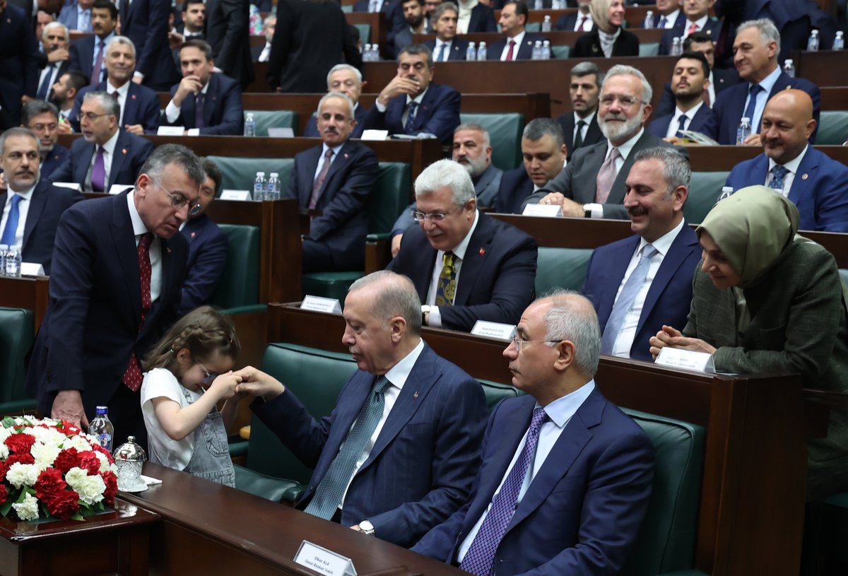 Genel Başkanımız ve Cumhurbaşkanımız Recep Tayyip Erdoğan, TBMM Grup Toplantımıza katılarak konuşma yaptı.