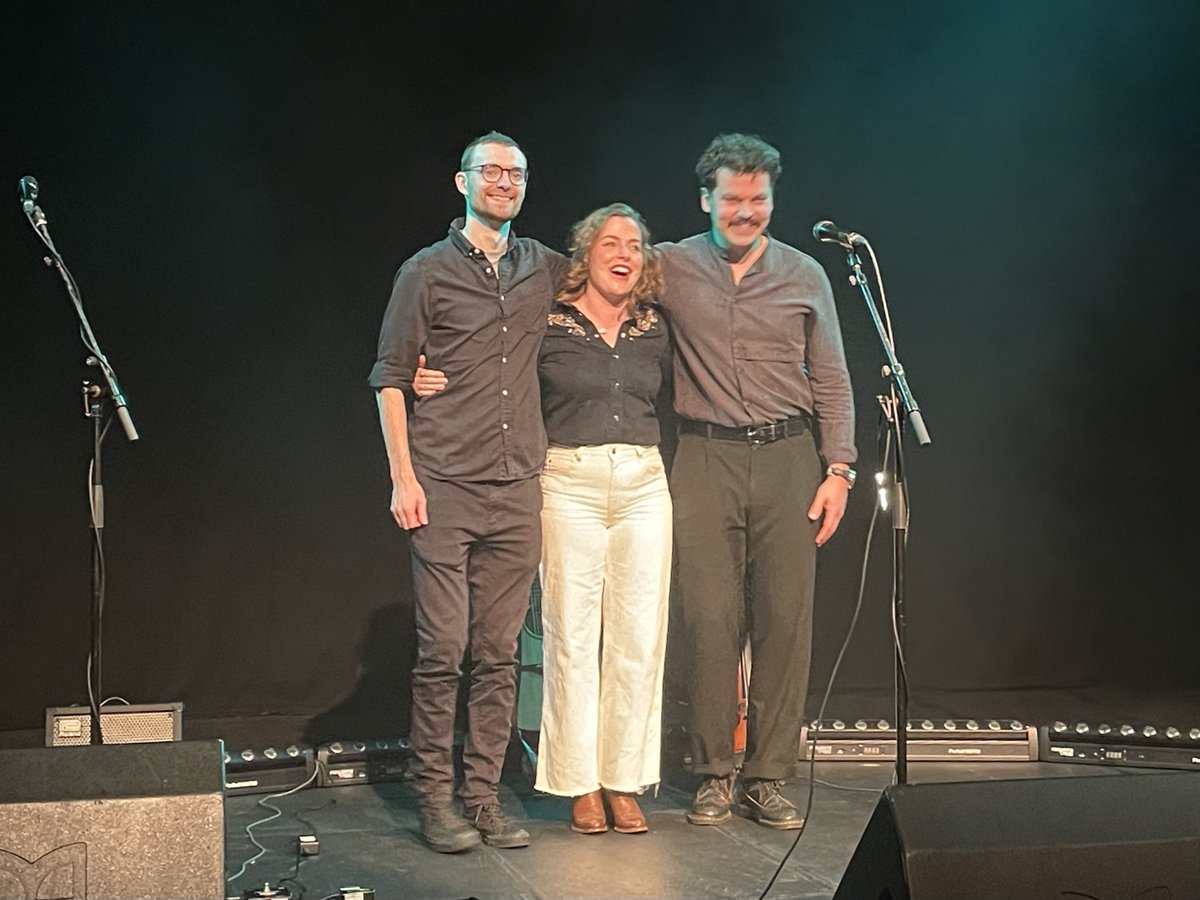 Completely wonderful gig from @katherinepriddy yesterday at @BACKendal Voice and guitars and violin in perfect harmony. Beautiful songs, beautifully sung. Great support from @GeorgeBoomsma Absolutely magic, thank you.