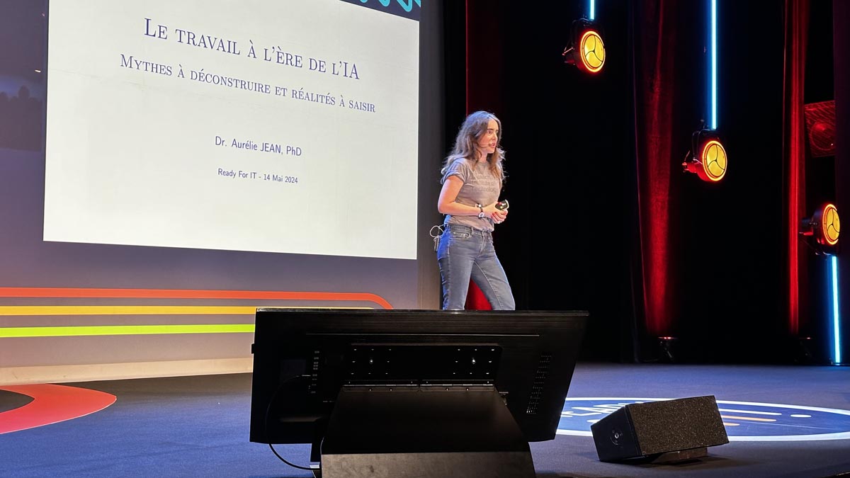 'Il ne faut utiliser que des mots que l'on pourrait expliquer soi-même' nous dit @Aurelie_JEAN à #RFIT24 #ReadyForIT cc @RFIT_event visionarymarketing.com/fr/2024/05/15/…