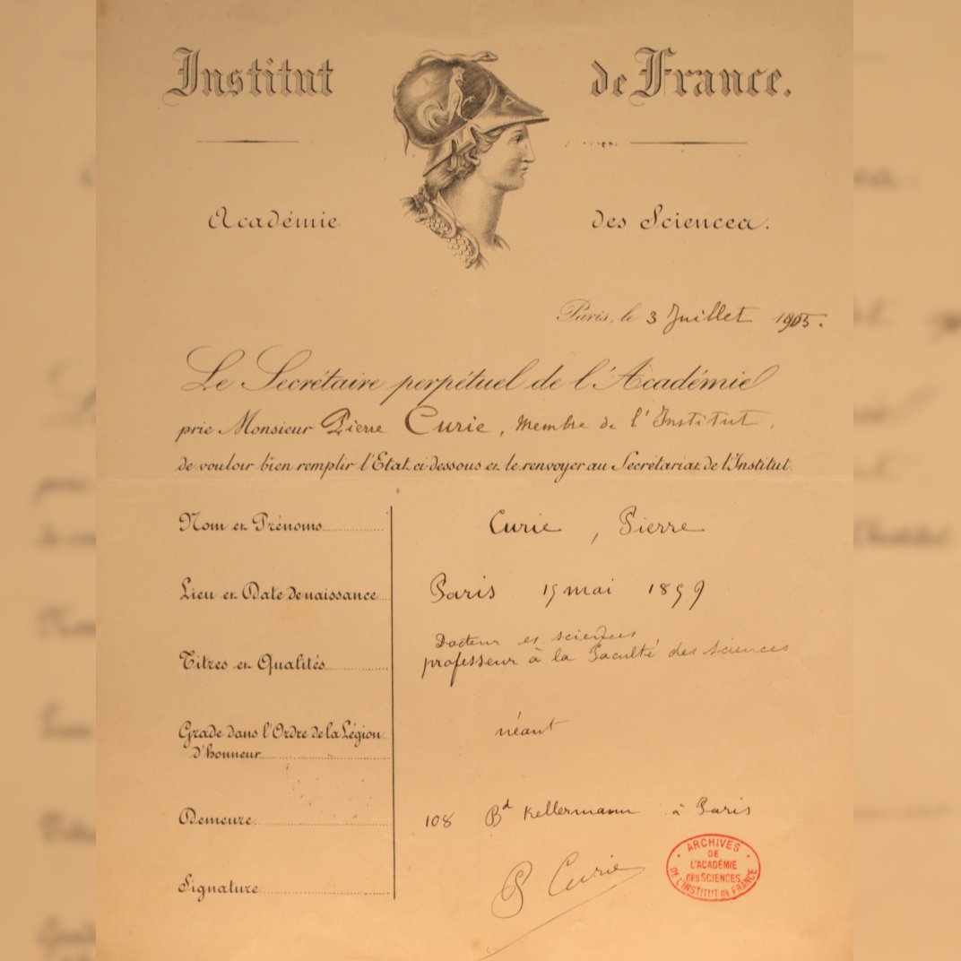 #cejourlà 🎂 Pierre Curie, pionnier de la radioactivité, est né le 15 mai 1859. #PierreCurie