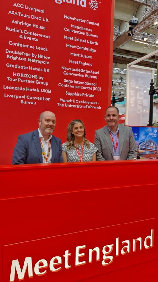Day two at #IMEX24 👋

Team Manchester are loving their time in Frankfurt and they're ready to meet even more #eventprofs, friends and colleagues on the second day @Imex_group 📍 

Find out how we can help you create your next engaging, memorable experience, whatever the size.