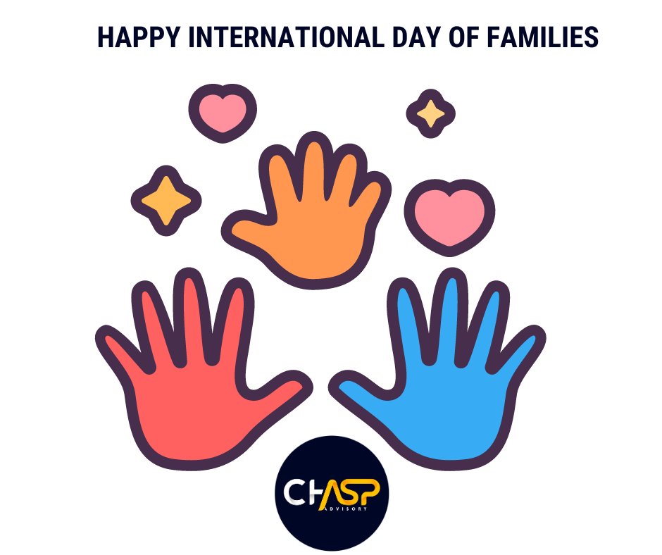 Happy #internationaldayoffamilies ☺️

At CHASP Advisory, we recognise that families are at the heart of thriving societies.

Let us prioritise social protection and global health to support every family worldwide. 🌍

#FamilyFirst #GlobalHealth #SocialProtection