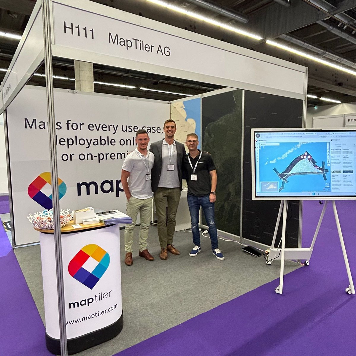 If you're looking for #maps at #DisasterXEU, then visit the MapTiler stand. Luis, Oliwer, and Jaroslav are ready for your questions about resilient solutions in disaster scenarios.

#OfflineMaps #DisasterPreparedness #DisasterResponse #DisasterManagement #DisasterExpoEurope