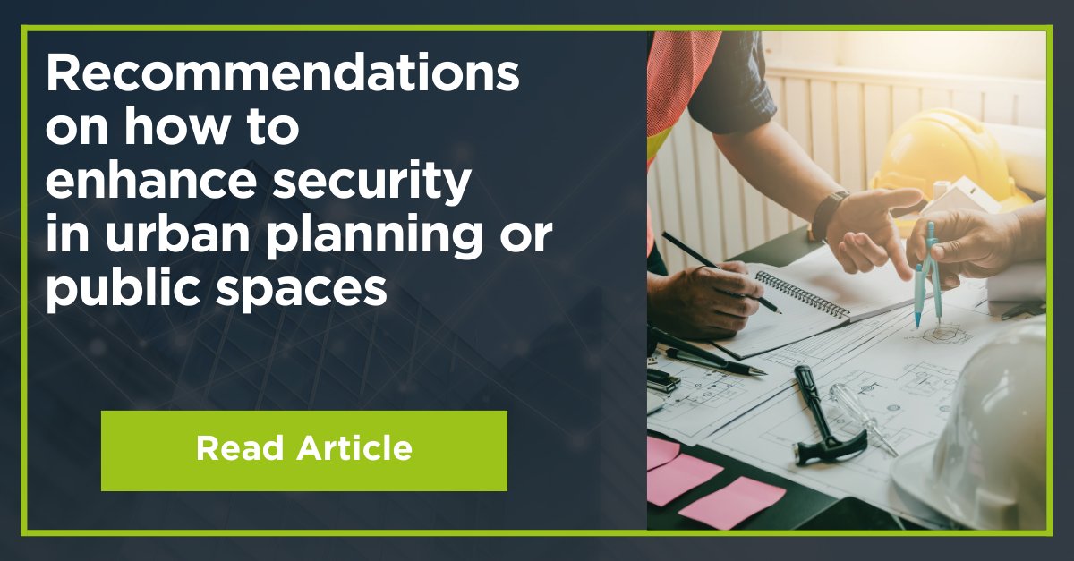 Int_BuildTech's tweet image. In this article, hear insights from Gavin W., Director of Physical Security and Risk at @ToroSolutions, who provides recommendations on enhancing security in urban planning and public spaces.

Access full article below:
bit.ly/3WGWfne
