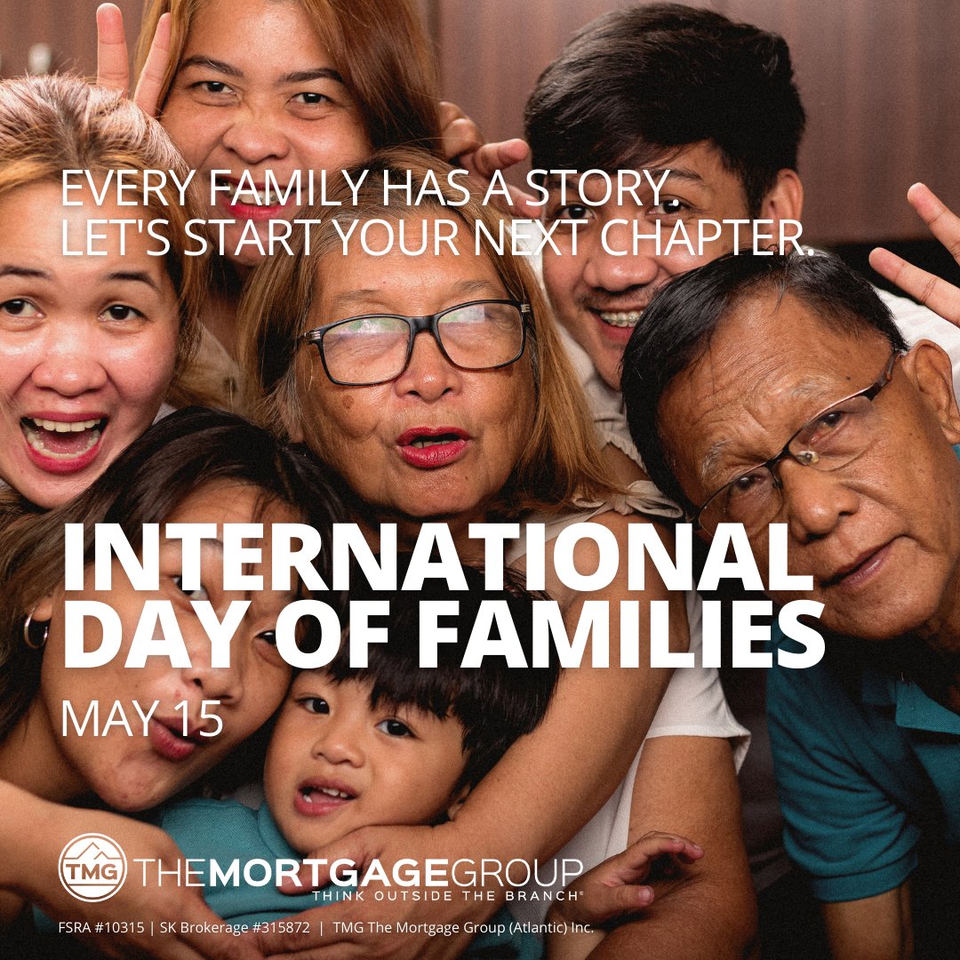 Happy International Day of Families! Celebrate yours today!

 #FamilyLove #FamilyTime #FamilyFirst #FamilyFun #LoveMyFamily #HappyFamily #FamilyCelebration