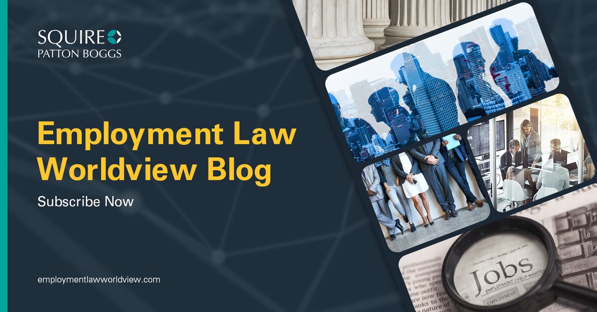 Employment Law Worldview: A blog designed to inform, engage and stimulate discussion. 

Our global team of employment lawyers and occasional guest bloggers provide a unique insight into the practical and legal intricacies of HR issues impacting employers all over the world.