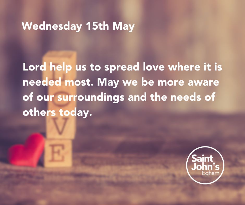 Help us to spread your love today Lord. #loveoneanother #spreadthelove #lovethyneighbour