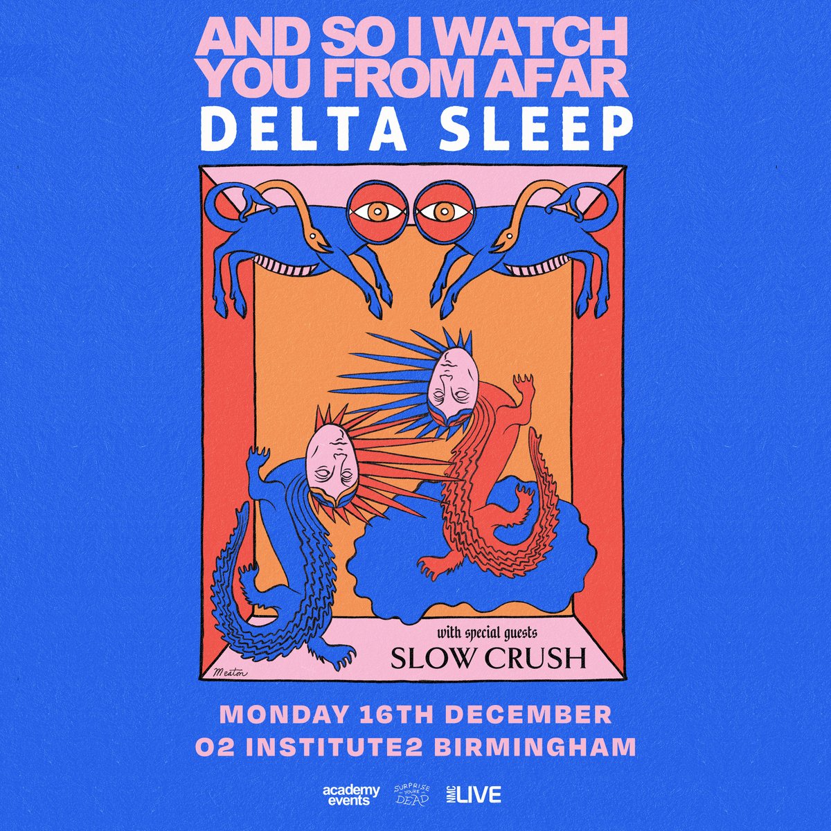 Northern Ireland’s post-rock quartet, @ASIWYFA_BAND, play raw, charging, experimental music that is hard to define. With @deltasleep + @slowcrushband 🗓️ Catch them at @O2InstituteBham on Mon 16 Dec. 🎟️ Find tickets 👉 amg-venues.com/kGNa50REfnZ