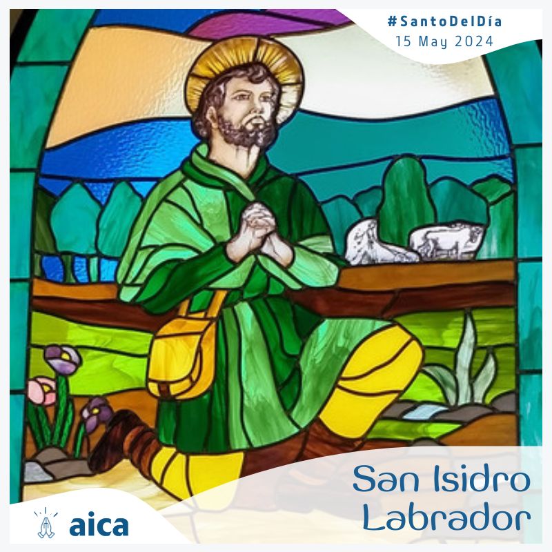 #Santoral #SantoDelDía San Isidro Labrador #RuegaPorNosotros #Isidro #FelizDía #15deMayo
San Isidro Labrador
ow.ly/kz5M50REMGO