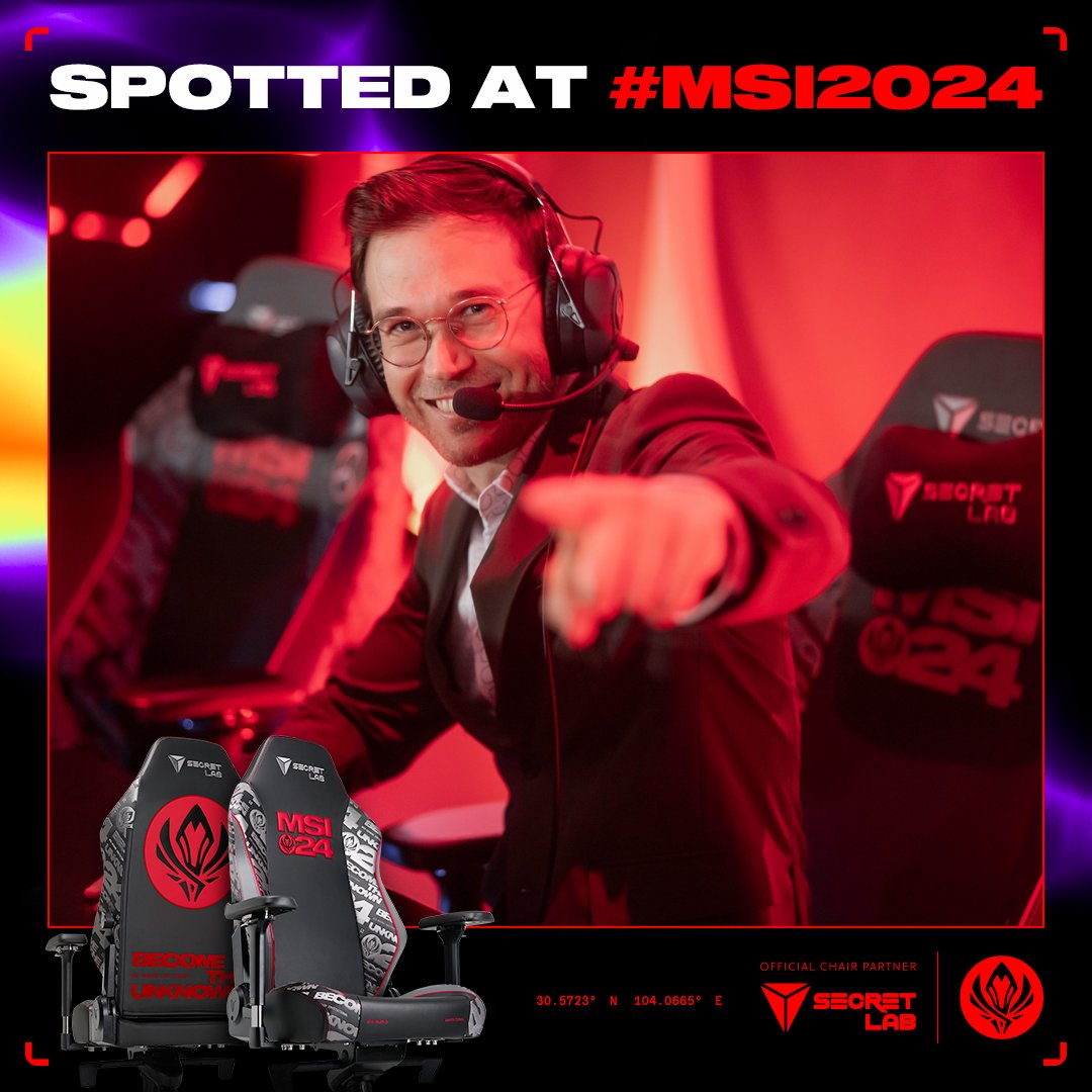#MSI2024 has been heating up - what's YOUR favorite moment so far? Drop your hot take in the comments below👇👇👇 (featuring one of our favs @esports_kobe 🫶)