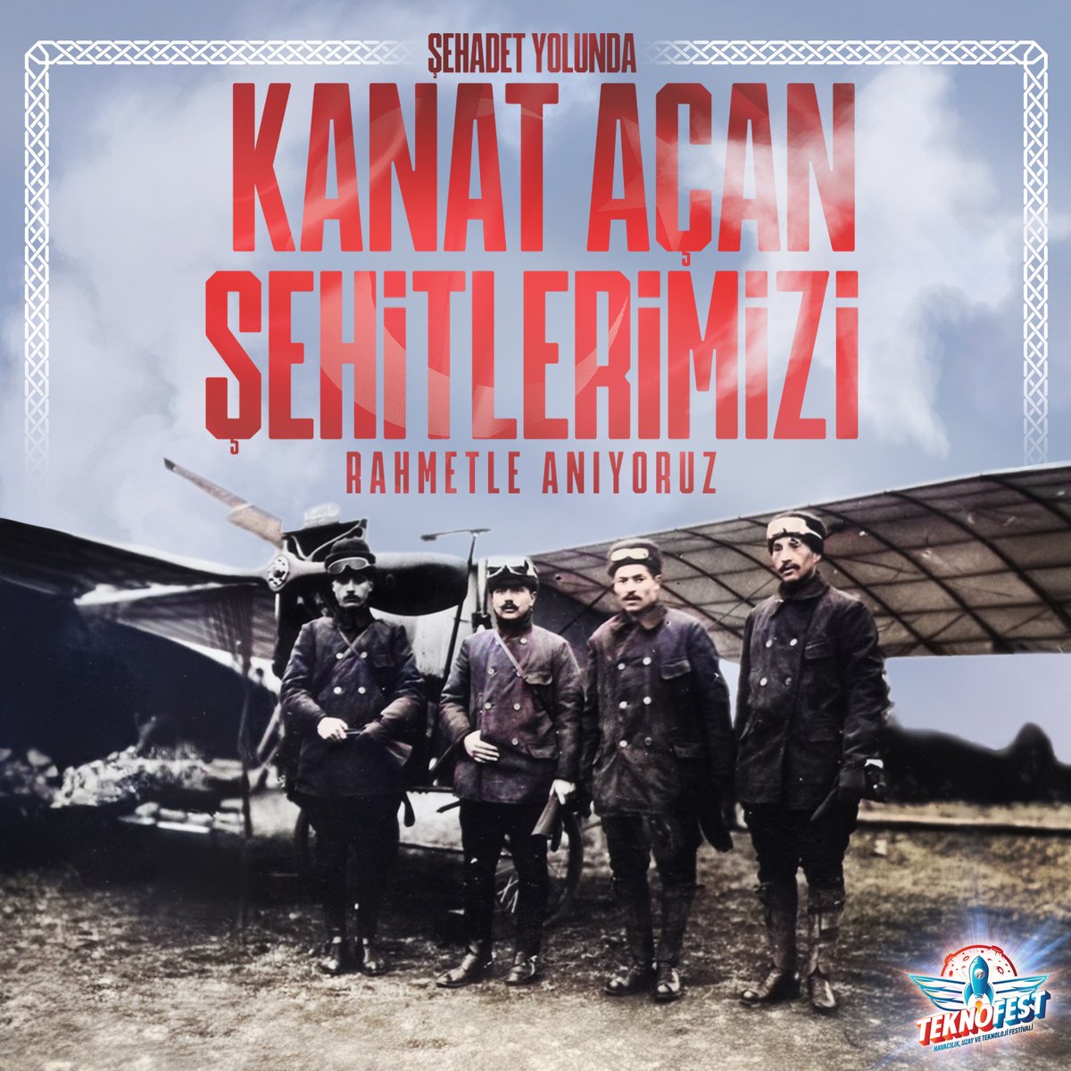 🇹🇷✈️ Şehadet yolunda kanat açan şehitlerimizi rahmet ve minnetle anıyoruz. #HavaŞehitleriniAnmaGünü