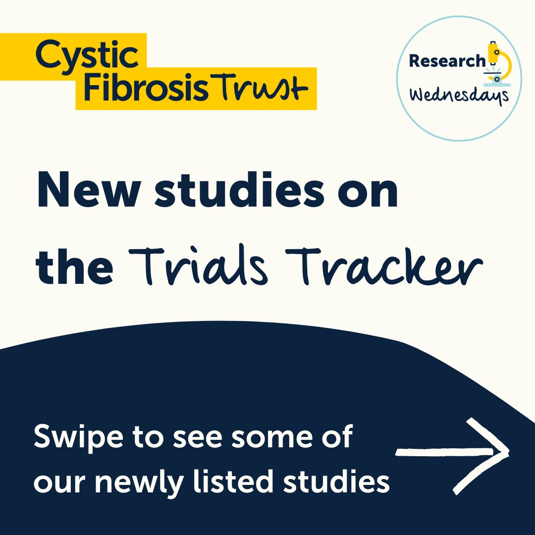 cftrust's tweet image. We currently have 18 clinical trials on the Trials Tracker. These studies are looking for lots of people to take part, including children and people who are not taking CFTR modulators.  

You can search all UK CF clinical trials on our website. 

➡️ cysticfibrosis.org.uk/trialstracker