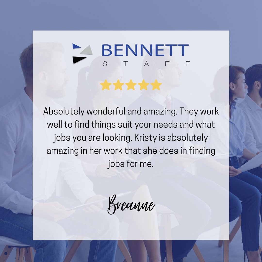 Thank you so much Breanne for your kind words! 
bennettstaff.co.uk/looking-for-wo…
 #BennettStaff #Review #Hyde