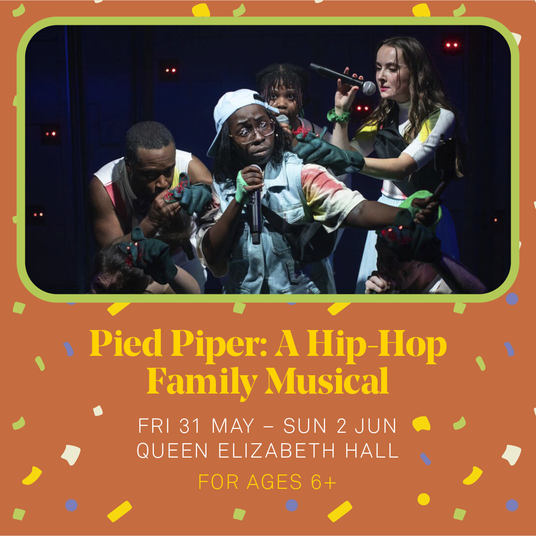 Pied Piper is back in town! Our favourite crew of Beatboxers & Musicians are headed to @southbankcentre this Summer half-term with their smash-hit the ★★★★★ Off West-End award-winning Pied Piper. Book tickets southbankcentre.co.uk/whats-on/famil… @BACBeatboxAcad