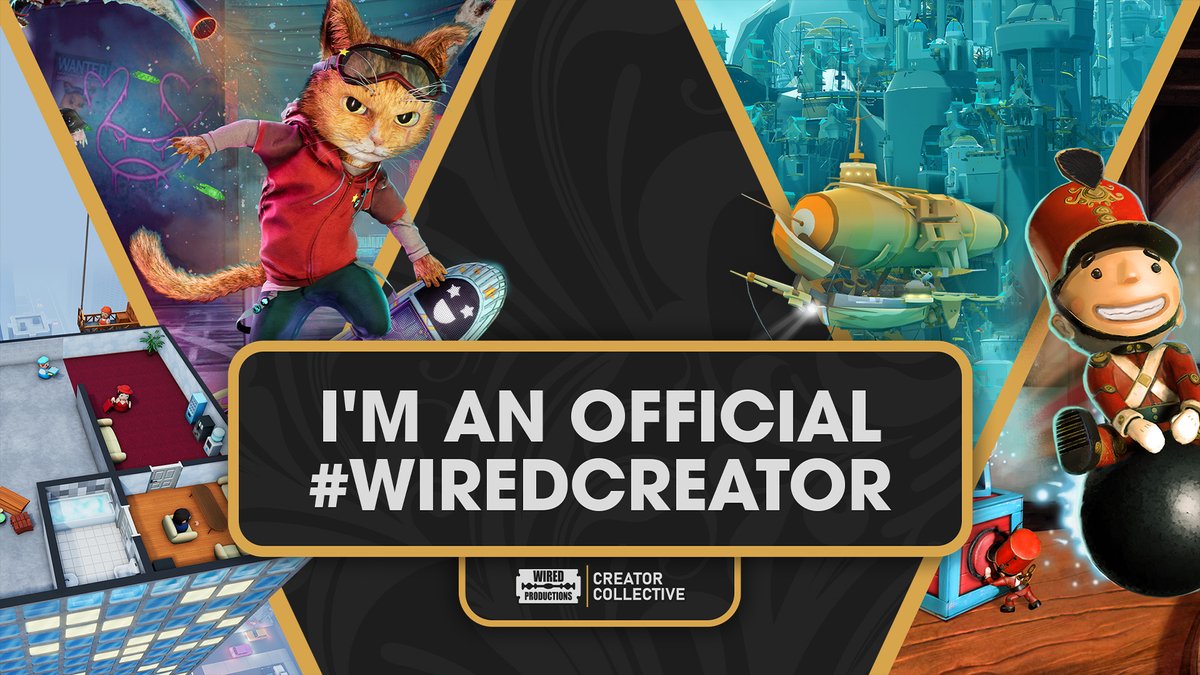 Hi everyone! I have been accepted as an official creator for @WiredP I am so happy and can't wait to bring you some amazing content! :P #wiredcreator
