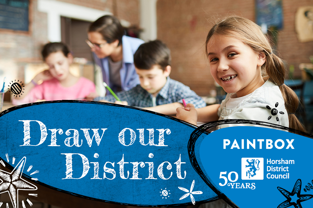 We are celebrating our 50th anniversary by inviting residents to a venue near them to help ‘Draw our District’. 🖌️ Community art group Paintbox will be on hand to help artists draw what’s important to them about the place they call home. Find out more orlo.uk/LTnvm