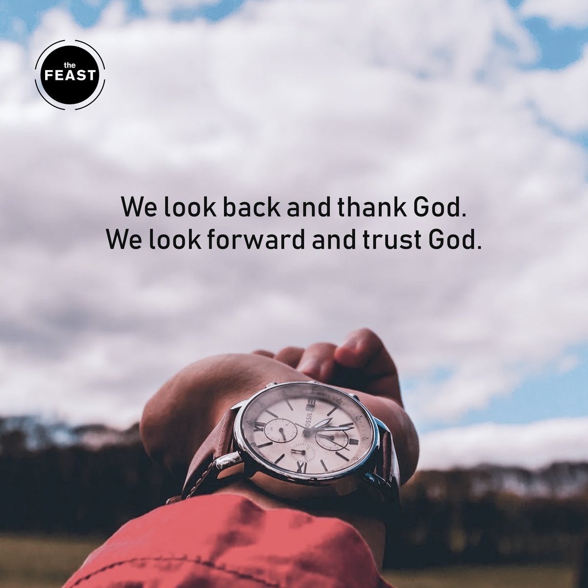 This Thursday, look back on how God has blessed you in the past and look forward to how He will continue to bless you. #ThrowbackThursday #TheFeast #Youareloved