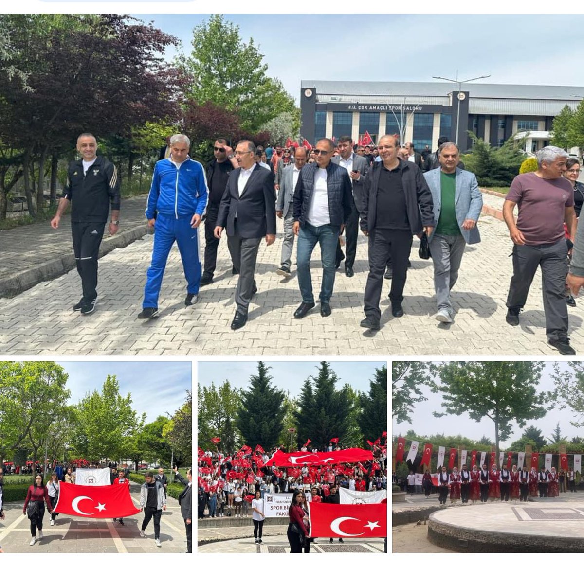 15-21 Mayıs Gençlik Haftası 41. Yıl Kutlama Programı (2024) 19 Mayıs Atatürk’ü Anma, Gençlik ve Spor Bayramı “Gençlik Yürüyüşü” @firatresmihesap #19Mayıs 🇹🇷