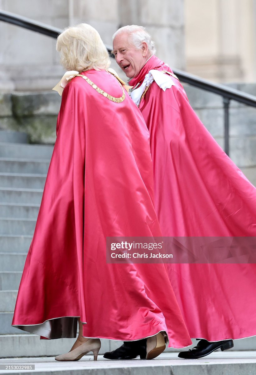 Aww look at them 🥹🥹🥹🥹 #KingCharlesIII #QueenCamilla