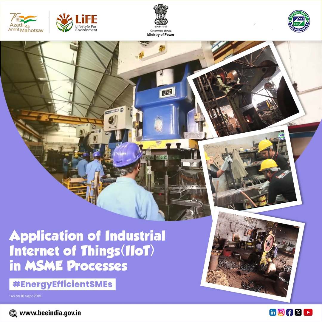 Application of Industrial Internet of Things (#IIOT), also known as Industry 4.0, is bringing a transformational change in the industrial sector, improving profitability by reducing energy costs & increasing productivity. Know more: youtu.be/HaZ5TxQPk6E?si… #EnergyEfficientSMEs