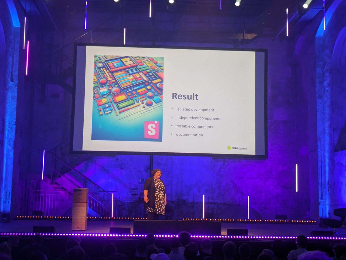 Amazing talk from Miriam Müller packed with useful and easy to understand information on composable frontend in shopware #shopware #scd24