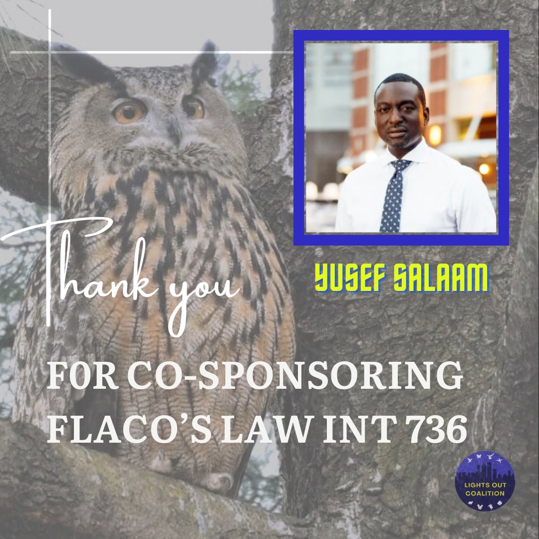 Thank you @CMYusefSalaam @dr_yusefsalaam for cosponsoring Intro 0736 establishing #ratcontraception as a humane and safe alternative to #rodenticide. #flacoslaw #scienceNOTviolence! We are grateful to you! 👏