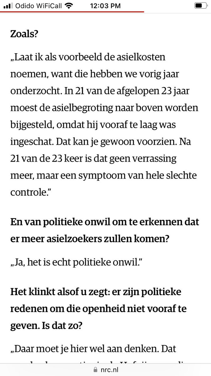 Geweldig interview met president Pieter Duisenberg vd Algemene Rekenkamer nrc.nl/nieuws/2024/05…