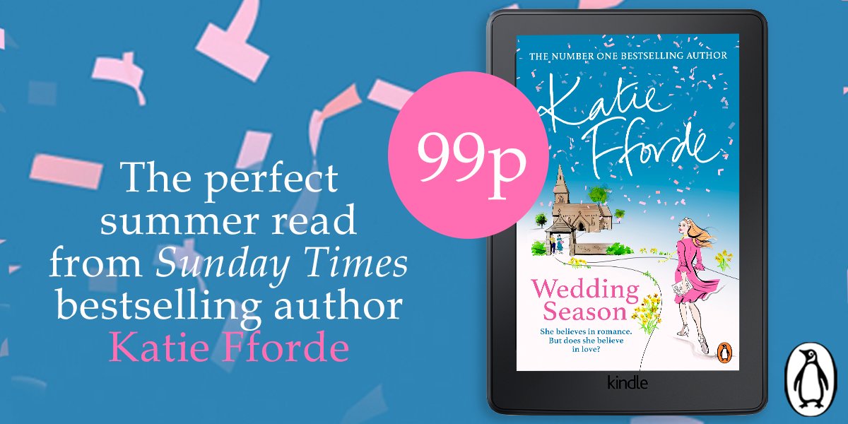 💒A wedding planner who doesn't believe in love Two weddings on the same day A life of adventure awaits... 💖From No.1 Sunday Times bestselling author @KatieFforde discover #WeddingSeason for just 99p! 📖Download your copy now amzn.to/3JvwKgY ⏰Offer valid until 31 May