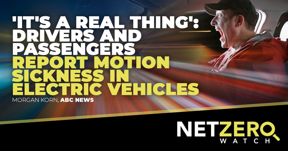 'Strong regenerative braking, which recaptures max energy, can cause motion sickness. There is a learning curve to lifting off the accelerator in an EV ... you have to modulate it.' EV drivers find their cars make them feel sick, and lack of sound in an EV can also worsen the