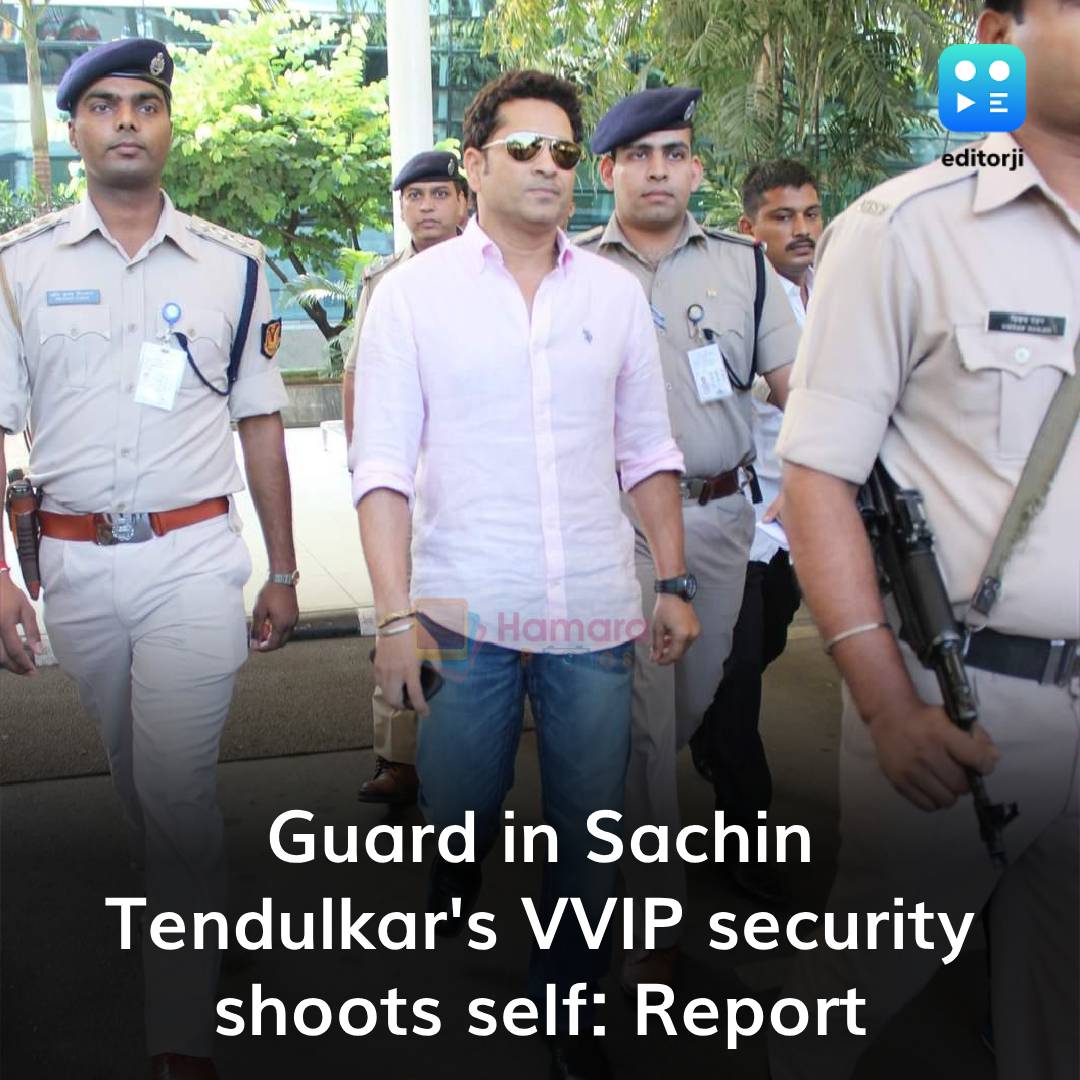 In a shocking incident, a State Reserve Police Force jawan (SRPF), who was attached to the security detail of cricket maestro Bharat Ratna Sachin Tendulkar, allegedly shot himself at his native home in Jamner town, an official said in Jalgaon on Wednesday.

#SachinTendulkar