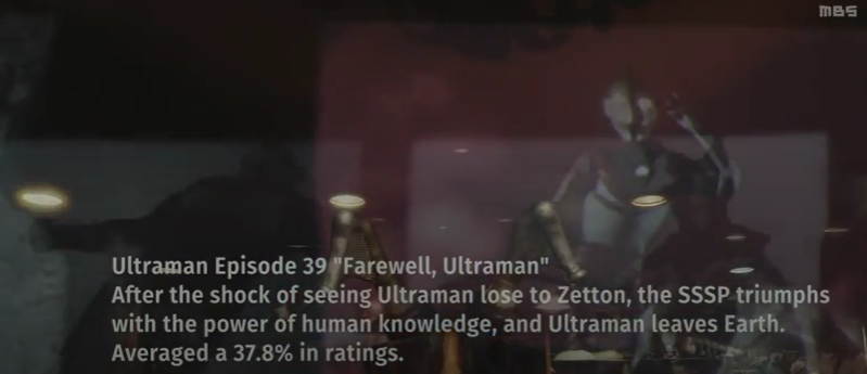 I find funny how Ultraman last eps from the first season had such huge amount of views

Meanwhile someone like Sentai AT MOST had 13,3% Viewership AND IT WAS WITH FIVEMAN OF ALL SEASONS