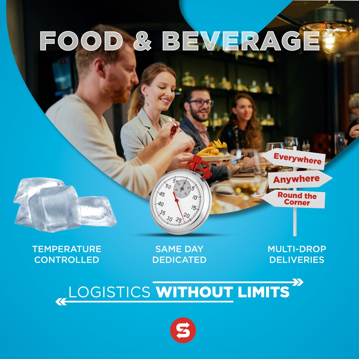 Need fast, fresh, and hassle-free delivery for your #food and #beverage products? We specialise in bespoke logistics solutions to meet your urgent demands, with cold chain guaranteed, ➡️ Get in touch: hubs.la/Q02xcb9_0