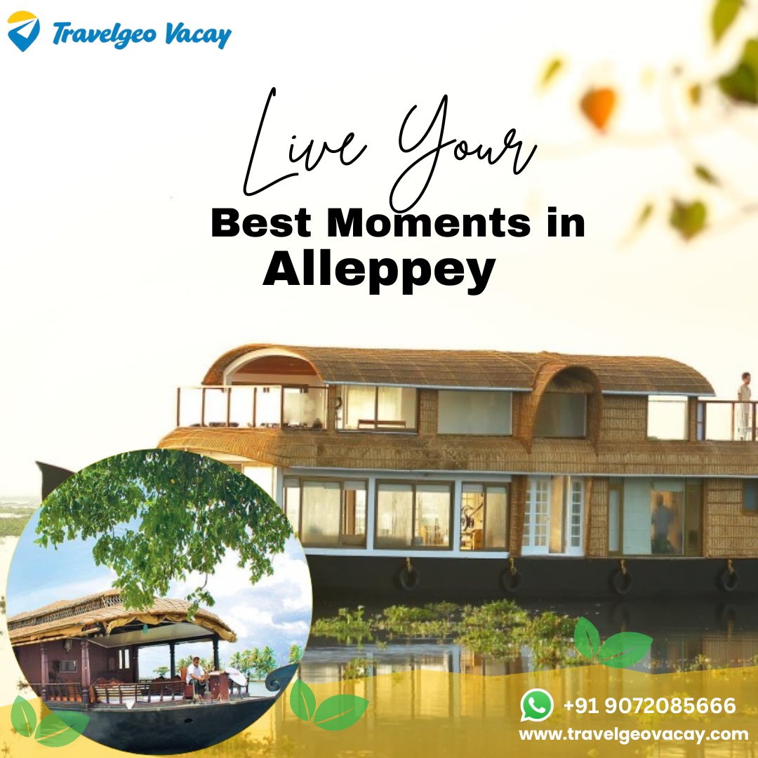 Alleppey, also known as Alappuzha, is a picturesque town in Kerala, India, renowned for its serene backwaters and enchanting houseboat cruises 🚤🏞️.

For more Enquiries:
☎-  +91 9072085666
👇Chat with us:👇
💬  wa.link/em813a

#travelgeovacay #alleppey #NatureLovers