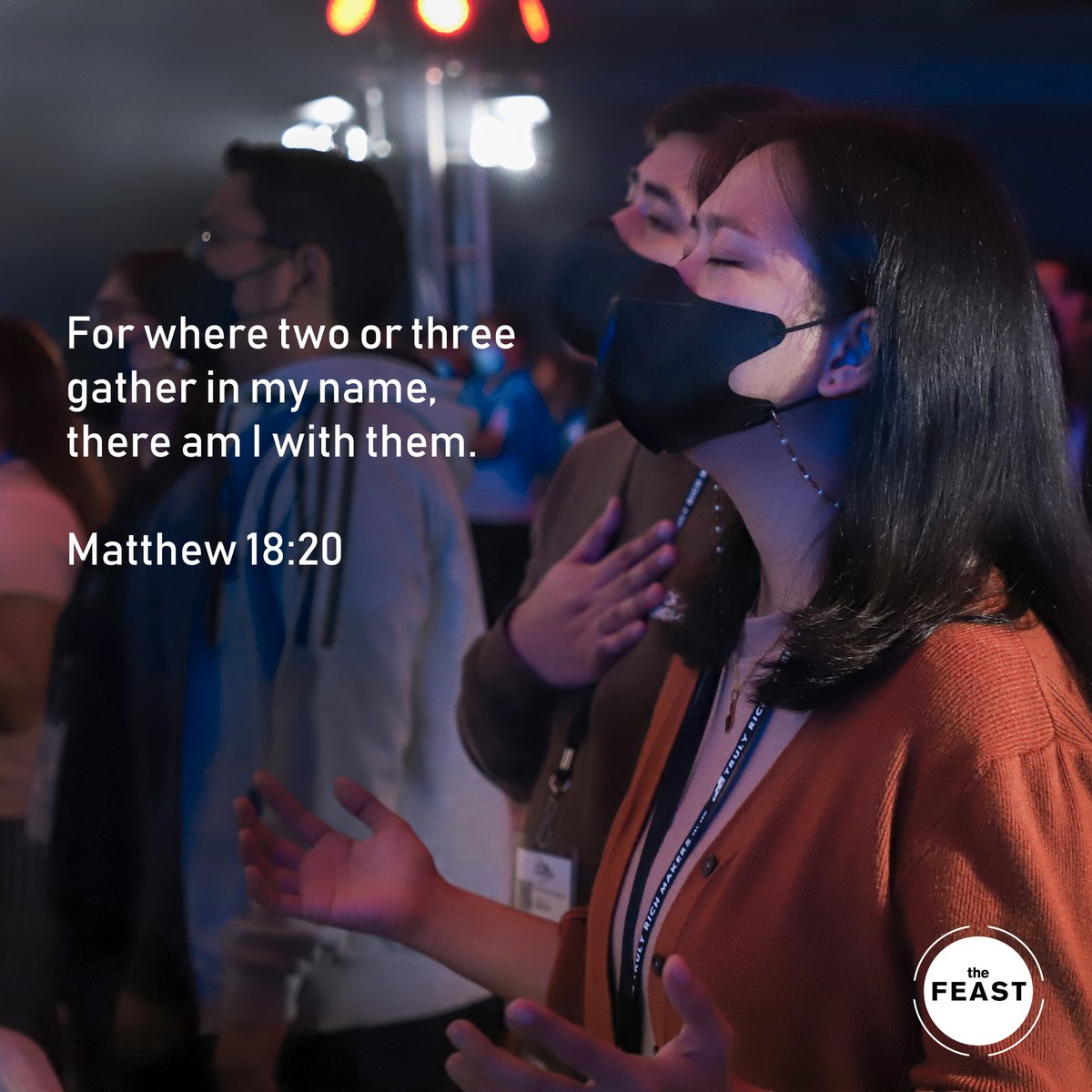 Are you looking for a spiritual family? There may be a Feast near you. Visit feast.ph/locations/ #TheFeast #Youareloved