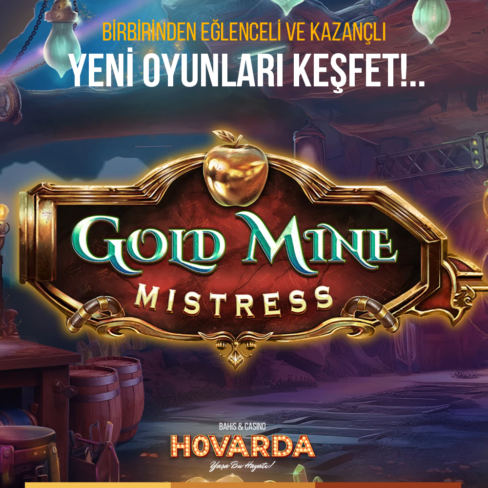 🎰 Altın madeninin derinliklerinde büyük ödüller sizi bekliyor! Gold Mine Mistress slotunu #Hovarda Casino'da mutlaka deneyin. Hovarda Giriş: bit.ly/3vexEdw