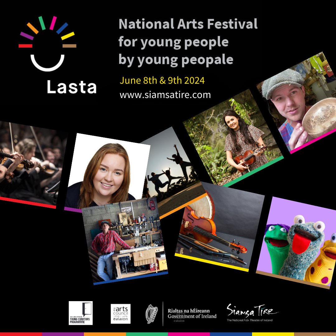 .@Lastafestival is back, and there is a great selection of events taking place in @siamsatire on the 8th & 9th of June. Check them out here: bit.ly/3SI4z2a #LASTA #SiamsaTíre #Tralee @KerryCoArts