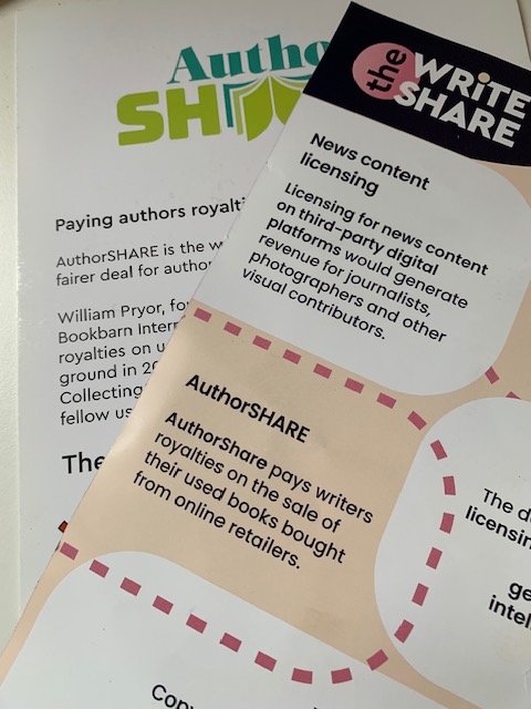 Great to be @UKParliament last night for the launch of @ALCS_UK's #TheWriteShare campaign + hear from @RhonddaBryant, @GilesWatling + @TomChatfield, who said the future is not fixed, it's “up for grabs” - empowering to know we can 'write it together' to protect creators’ rights