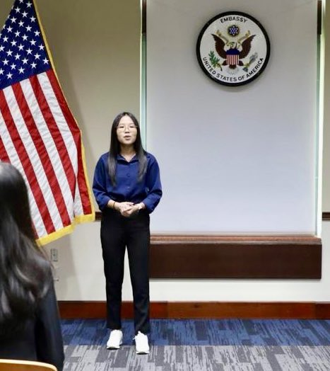 U.S. Chief of Mission Cambodia (@usambcambodia) on Twitter photo Heartfelt thanks to our “graduating” Cambodia university interns at <a href="/USEmbPhnomPenh/">U.S. Embassy Cambodia</a>. They have spent four months helping promote friendship between the United States and #Cambodia.
Congrats—we can’t wait to see where the future takes you! Heartfelt thanks to our “graduating” Cambodia university interns at <a href="/USEmbPhnomPenh/">U.S. Embassy Cambodia</a>. They have spent four months helping promote friendship between the United States and #Cambodia.
Congrats—we can’t wait to see where the future takes you!