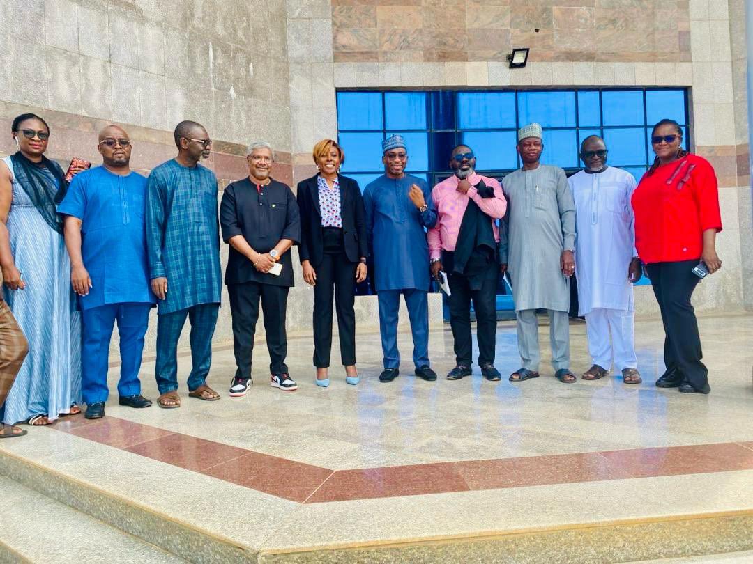 Yesterday was an exciting day for us at NIGCOMSAT Limited. We were honoured to welcome the Director General, @nbcgovng, Mr. Charles Ebuebu as we discuss forging a partnership to drive Nigeria's digital switchover plan forward. 

#Collaboration #DigitalSwitchover #PartnershipGoals