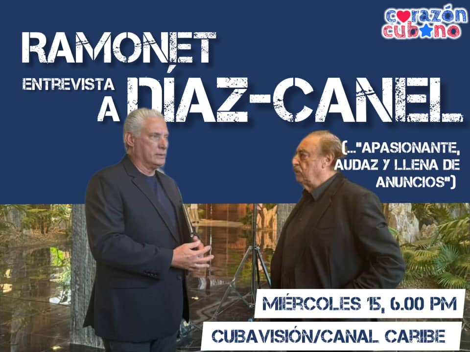 Enrique Villuendas (@evilluendasc) on Twitter photo YA ES OFICIAL: Publicado en <a href="/Granma_Digital/">Periódico Granma</a> el texto íntegro. Hoy, 6.00 pm, TODO en la TV. Y después de la novela hoy, mañana y pasado, por partes. ¡Multipliquemos el mensaje! #YoSigoAMiPresidente
granma.cu/cuba/2024-05-1… YA ES OFICIAL: Publicado en <a href="/Granma_Digital/">Periódico Granma</a> el texto íntegro. Hoy, 6.00 pm, TODO en la TV. Y después de la novela hoy, mañana y pasado, por partes. ¡Multipliquemos el mensaje! #YoSigoAMiPresidente
granma.cu/cuba/2024-05-1…