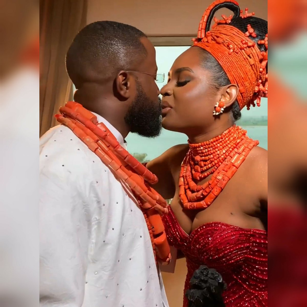 Andrea Iyamah & Eghosa Are on a Sweet Forever Journey! Enjoy This Beautiful Video From Their Trad bellanaijaweddings.com/andrea-iyamah-…