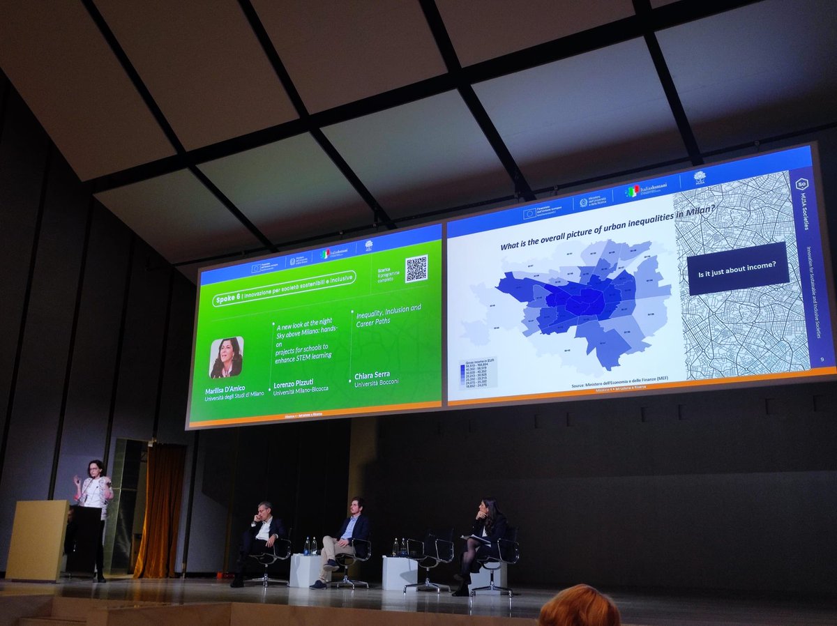 Alessandra Casarico (@alecasarico) on Twitter photo #SI Lab al Terzo Meeting Generale di #MUSA. Mappe per orientarsi nelle disuguaglianze di Milano. Brava <a href="/chiarser/">Chiara Serra</a> 💪👏. <a href="/imalisan1/">Ilaria Malisan</a> <a href="/DondenaCentre/">Dondena Centre</a> <a href="/Unibocconi/">Università Bocconi</a> #SI Lab al Terzo Meeting Generale di #MUSA. Mappe per orientarsi nelle disuguaglianze di Milano. Brava <a href="/chiarser/">Chiara Serra</a> 💪👏. <a href="/imalisan1/">Ilaria Malisan</a> <a href="/DondenaCentre/">Dondena Centre</a> <a href="/Unibocconi/">Università Bocconi</a>